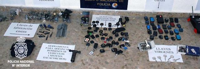 La Policía detiene al máximo responsable de un grupo organizado dedicado al robo de vehículos en Murcia - 5, Foto 5