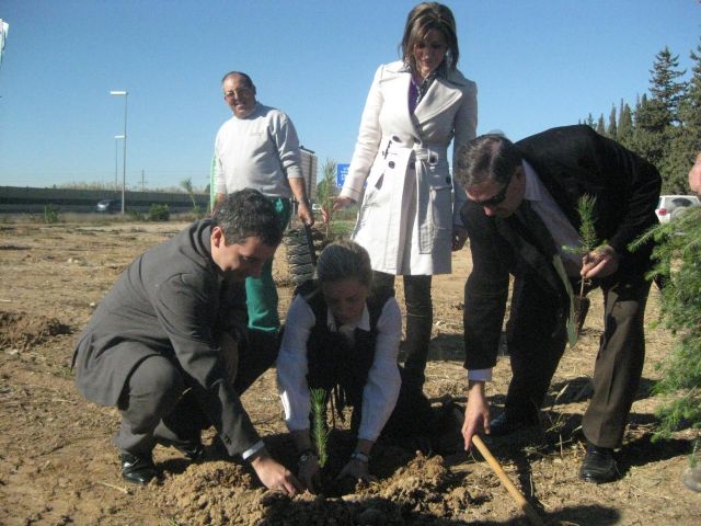 Plantan casi 200 árboles en Joven Futura para compensar las emisiones del Festival Estrella de Levante SOS 4.8 - 1, Foto 1