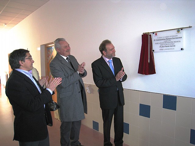 El nuevo pabellón del colegio Conde Campillos, en Cehegín, eleva a 450 las plazas de Infantil - 1, Foto 1