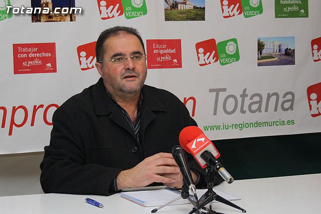 Cánovas exige al PP en Murcia que adopte medidas para frenar el deterioro y la ruina del Ayuntamiento de Totana, Foto 1