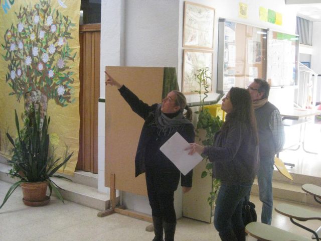 Lola Sánchez supervisa las obras de mejora que se realizan en cuatro colegios del municipio - 1, Foto 1