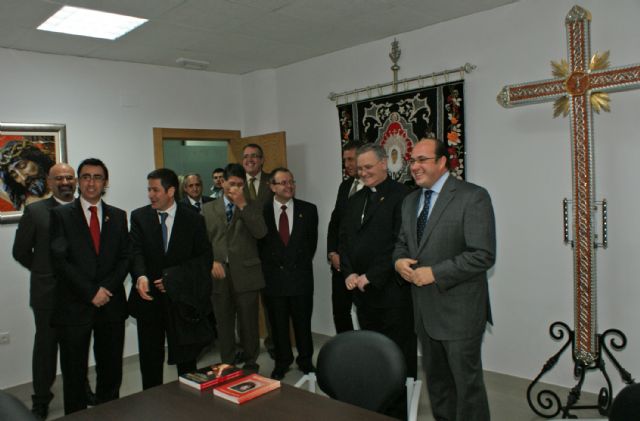 El Obispo de la Diócesis de Cartagena y el Alcalde inauguraron la nueva Casa Museo de las Cofradías de Semana Santa en Puerto Lumbreras - 2, Foto 2