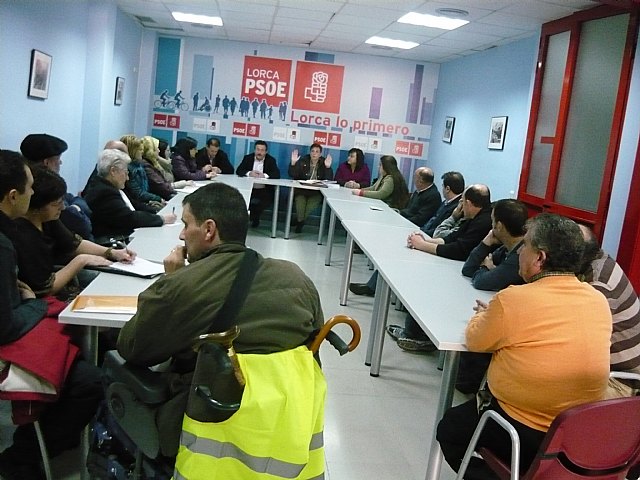 La candidata del PSOE a la presidencia autonómica se reúne en Lorca con representantes de los agentes sociales y económicos de este municipio - 2, Foto 2
