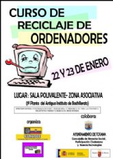 Totana acoge un curso de reciclaje de ordenadores