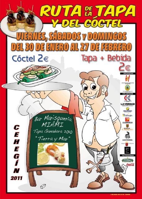 Cehegín promocionará la Ruta de la Tapa en FITUR - 1, Foto 1