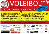 C.V. Ortodent Caravaca - Vecindario, sábado 22 de Enero a las 17:30 h