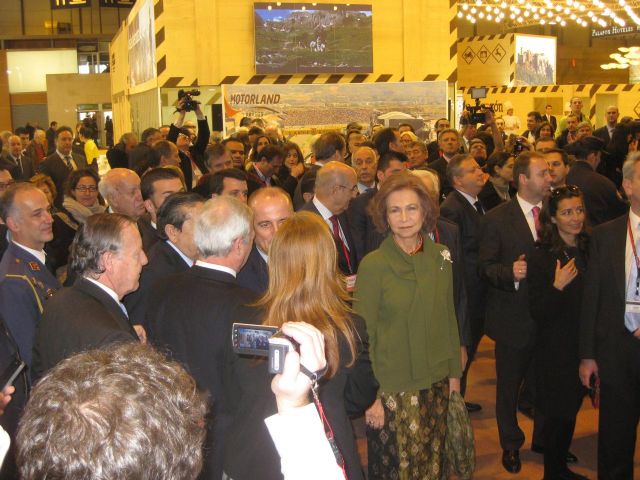 La Reina Doña Sofía visita el stand de la Región de Murcia en Fitur - 2, Foto 2
