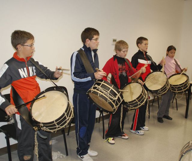 El pasado martes comenzaron las clases en la escuela del tambor Cristo de la Sangre - 1, Foto 1