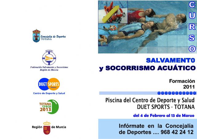 La concejalía de Deportes organiza un nuevo curso de salvamento y socorrismo acuático, Foto 1