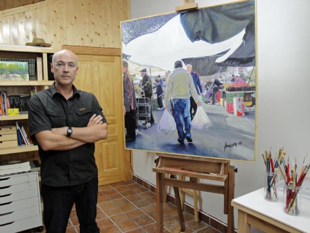 El pintor torreño Fernando Jiménez expone en su tierra - 1, Foto 1