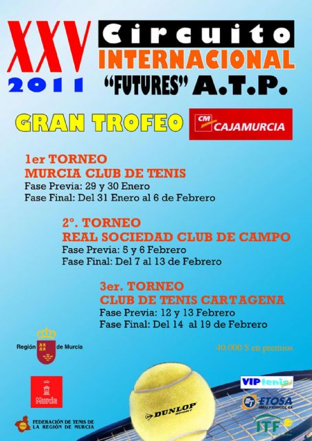 El Gran Trofeo CajaMurcia de Tenis trae a la Región a 180 jugadores internacionales - 3, Foto 3