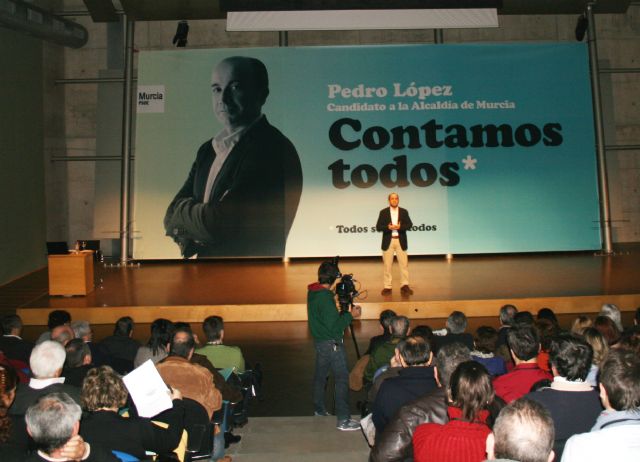 Pedro López presenta las líneas de un gran plan estratégico para convertir a Murcia en una ciudad más amable a corto, medio y largo plazo - 1, Foto 1