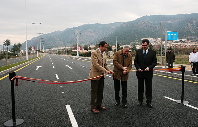 Valcárcel inaugura el segundo tramo de la Costera Sur, que conecta Algezares con la carretera de Santa Catalina - 1, Foto 1