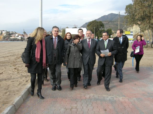El MARM invertir ms de 1,2 millones de euros en las obras del paseo martimo Bolnuevo en Mazarrn, Foto 1