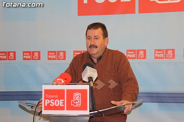 Rueda de prensa del PSOE, valoración del Pleno de enero 2011, Foto 1