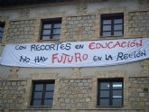 La Juventud Comunista denuncia 'la represión sufrida en una manifestación estudiantil en Cehegín'
