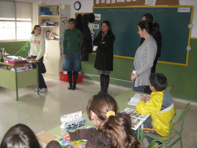 María Dolores Sánchez pasa revista a los colegios de Monteagudo - 3, Foto 3