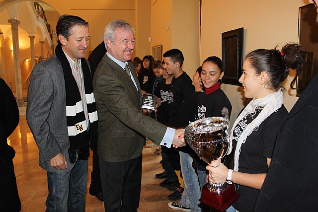 Valcárcel recibe a los ganadores del Campeonato de España de Béisbol, el equipo murciano Estrellas Negras de Algezares - 2, Foto 2