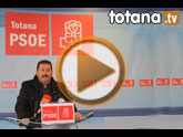 Rueda de prensa PSOE Totana sobre empleo