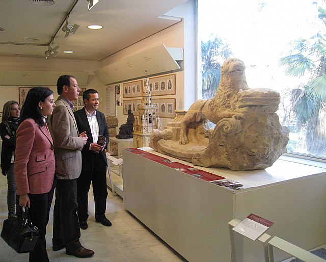 El Centro de Restauración de la Región recupera la escultura del León del Malecón - 1, Foto 1