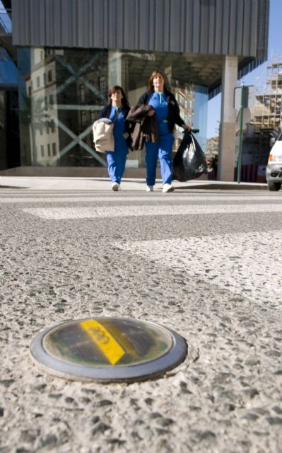 El Ayuntamiento instala LED luminosos en los pasos de cebra para reducir la siniestralidad - 2, Foto 2