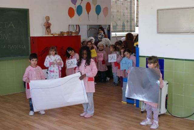 Los alumnos de la Escuela Infantil n°1 de San Pedro del Pinatar muestran el proyecto premiado por El CSIC en la Escuela - 2, Foto 2