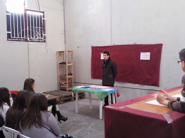 El Presidente de JOVAL se da un baño de masas con los jóvenes de Alguazas - 2, Foto 2