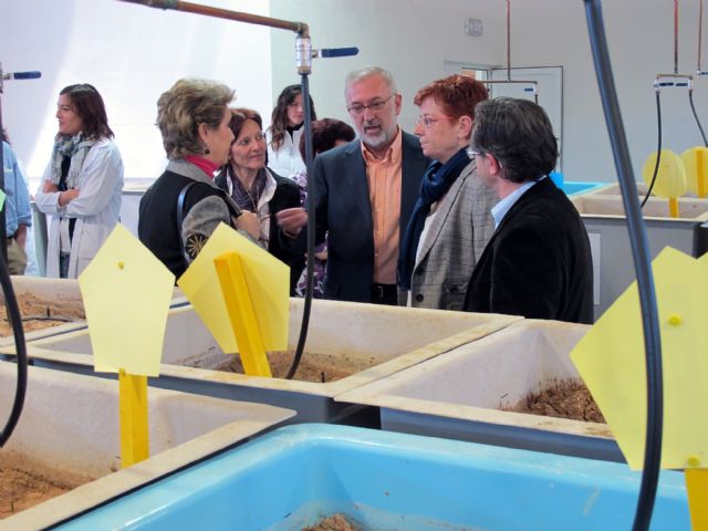 Begoña García Retegui destaca el trabajo del laboratorio de investigación en la futura regeneración de la Bahía de Portmán - 2, Foto 2