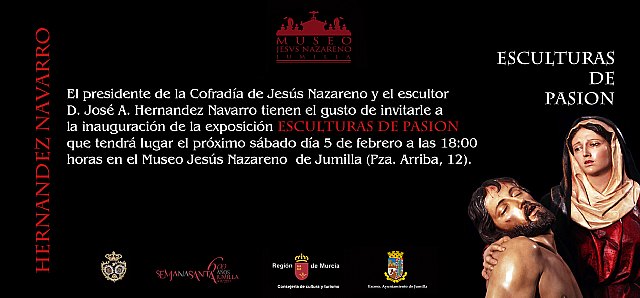 El grupo escultórico Coronación de Espinas de Totana también participará en la exposición “Hernández Navarro: Esculturas de pasión”, Foto 3