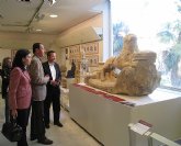 El Centro de Restauracin de la Regin recupera la escultura del Len del Malecn