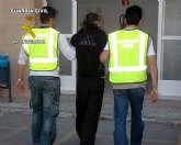 La Guardia Civil detiene a tres personas por tráfico de droga en Cieza