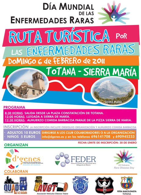 Ruta turística en Quad por el Día Mundial de las Enfermedades Raras, Foto 1