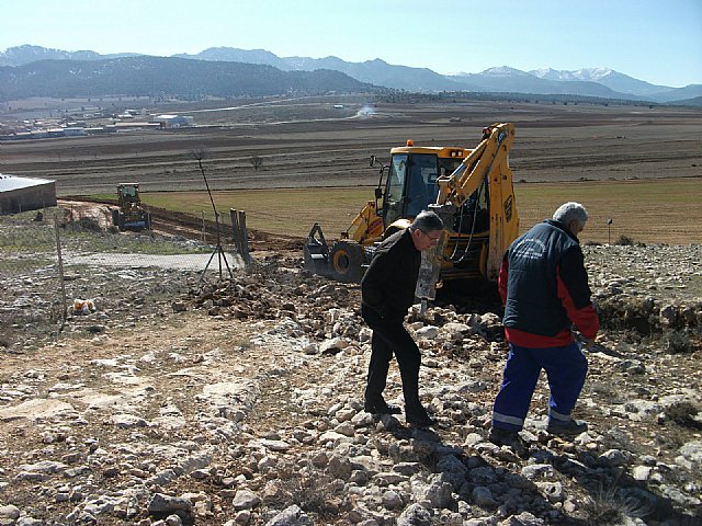 Inicio obras acondicionamiento caminos rurales en Moratalla - 1, Foto 1