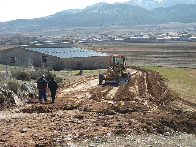 Inicio obras acondicionamiento caminos rurales en Moratalla - 2, Foto 2