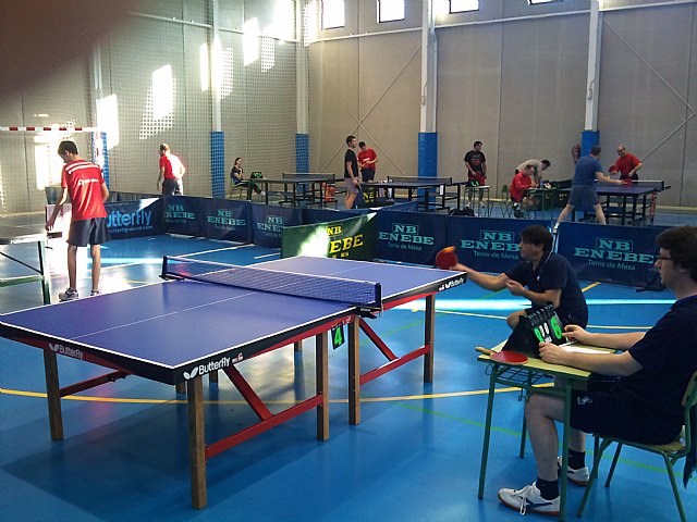 Tenis de mesa. 2ª division nacional. Gran partido de la Peña Barcelonista en Beniganim, Foto 2