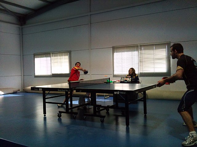 Tenis de mesa. 2ª division nacional. Gran partido de la Peña Barcelonista en Beniganim, Foto 5