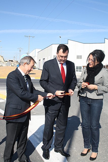 Obras Públicas elimina un punto negro en los accesos al polígono industrial El Saladar de Lorquí - 1, Foto 1