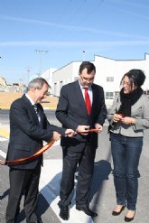 Obras Pblicas elimina un punto negro en los accesos al polgono industrial El Saladar de Lorqu