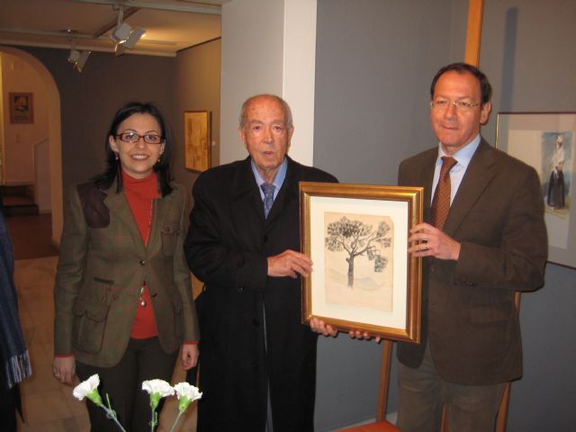 El Alcalde Cámara presenta una destacada obra de Ramón Gaya que ha sido donada a la ciudad - 1, Foto 1