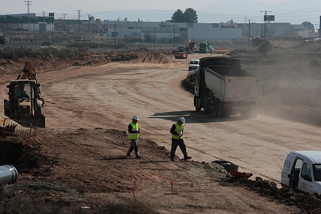 Arrancan las obras de prolongación de la Ronda Norte de Yecla hasta la carretera de Villena - 1, Foto 1