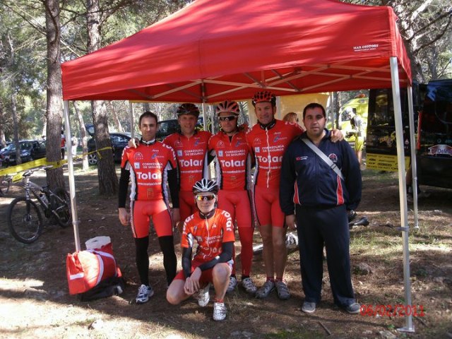 Primer podium de la temporada para el C.C. Santa Eulalia en el open MTB de Cartagena, Foto 1