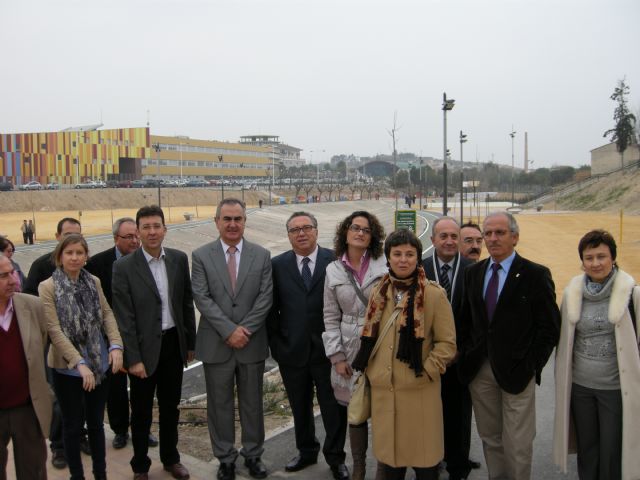Se inauguran las obras de rehabilitación de las sendas fluviales en la rambla de los Calderones - 1, Foto 1