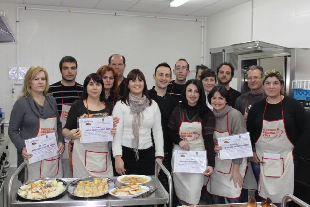 Se clausura un curso de cocina y da paso a otro para el mes de marzo, Foto 1