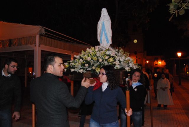 Autoridades municipales asisten a la tradicional procesión de las antorchas - 2, Foto 2
