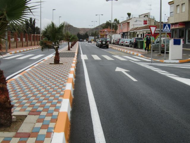 Inaugurada la Avenida del Mediterráneo de La Unión tras su total remodelación - 1, Foto 1
