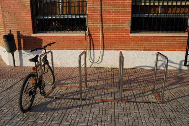 Nuevos aparcabicis en El Albujón, La Aljorra y Miranda - 4, Foto 4