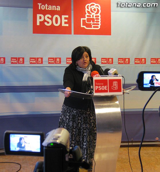 Rueda de prensa PSOE Totana. Precampaña electoral. 17/02/2011, Foto 1