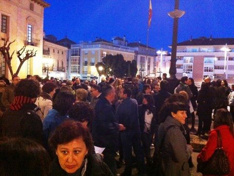 Concentración en Totana contra los recortes en educación - 3, Foto 3