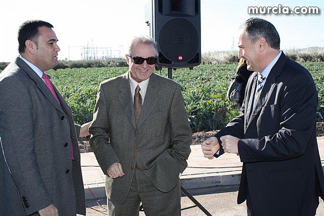 Terminan la instalacin de la red de Media Tensin del Polgono Industrial de El Saladar de Totana - 11