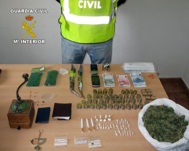 La Guardia Civil desmantela un punto de distribución de droga en Jumilla - 1, Foto 1